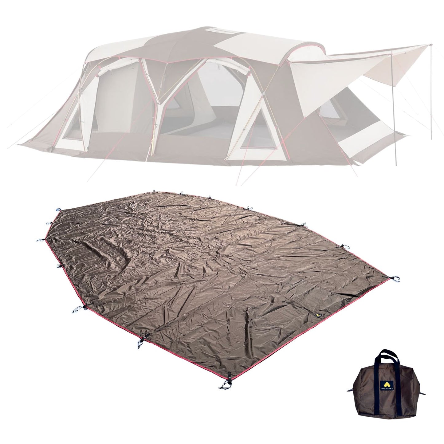 Footprint compatible with TOUGH 2-ROOM DX/3025 (Full Coverage)