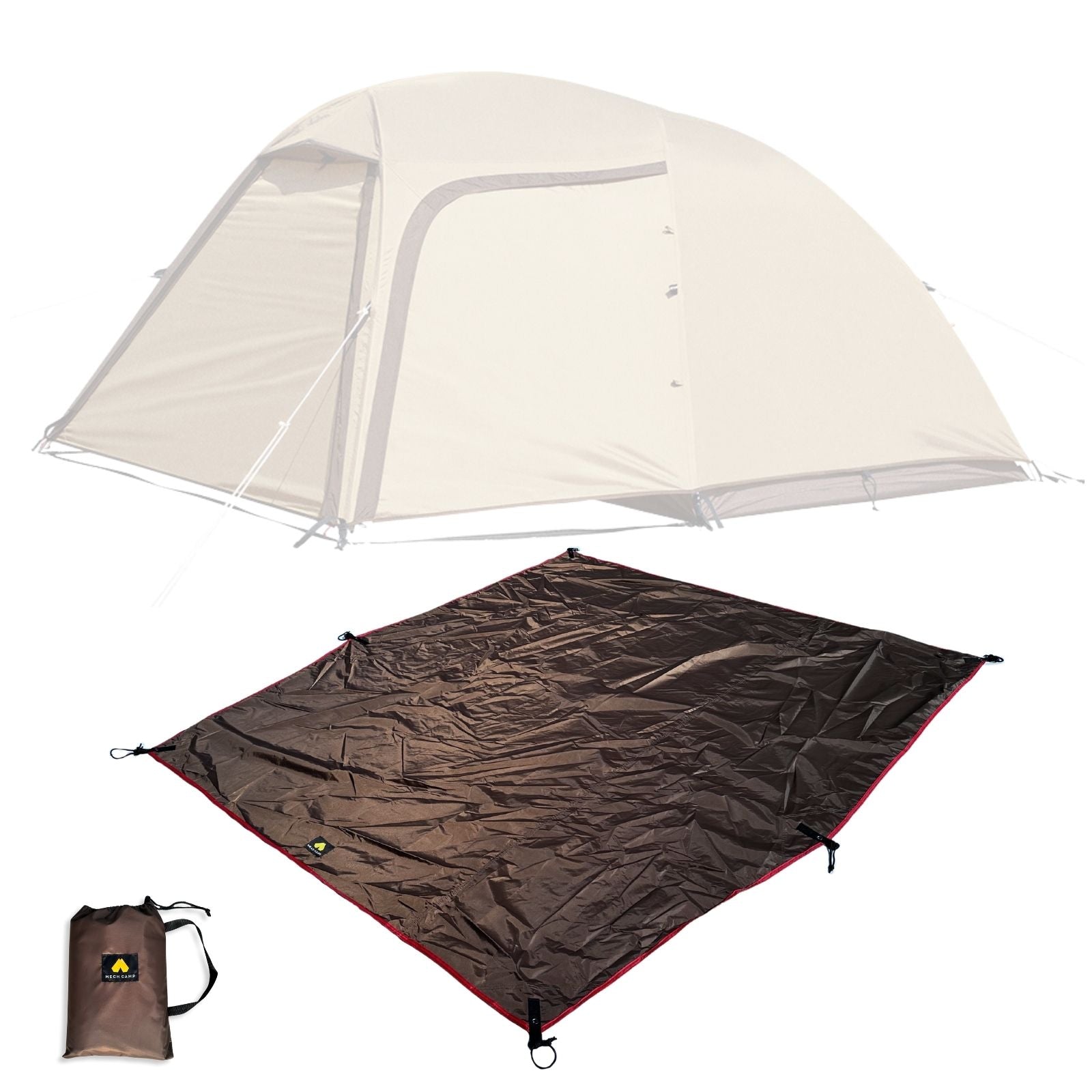 ogawa tent Mech Camp Tent Sheet, Ground Sheet, Tent Accessories, Tent Sheet, Tarpaulin, Footprint, Includes Grommets, Storage Bag I