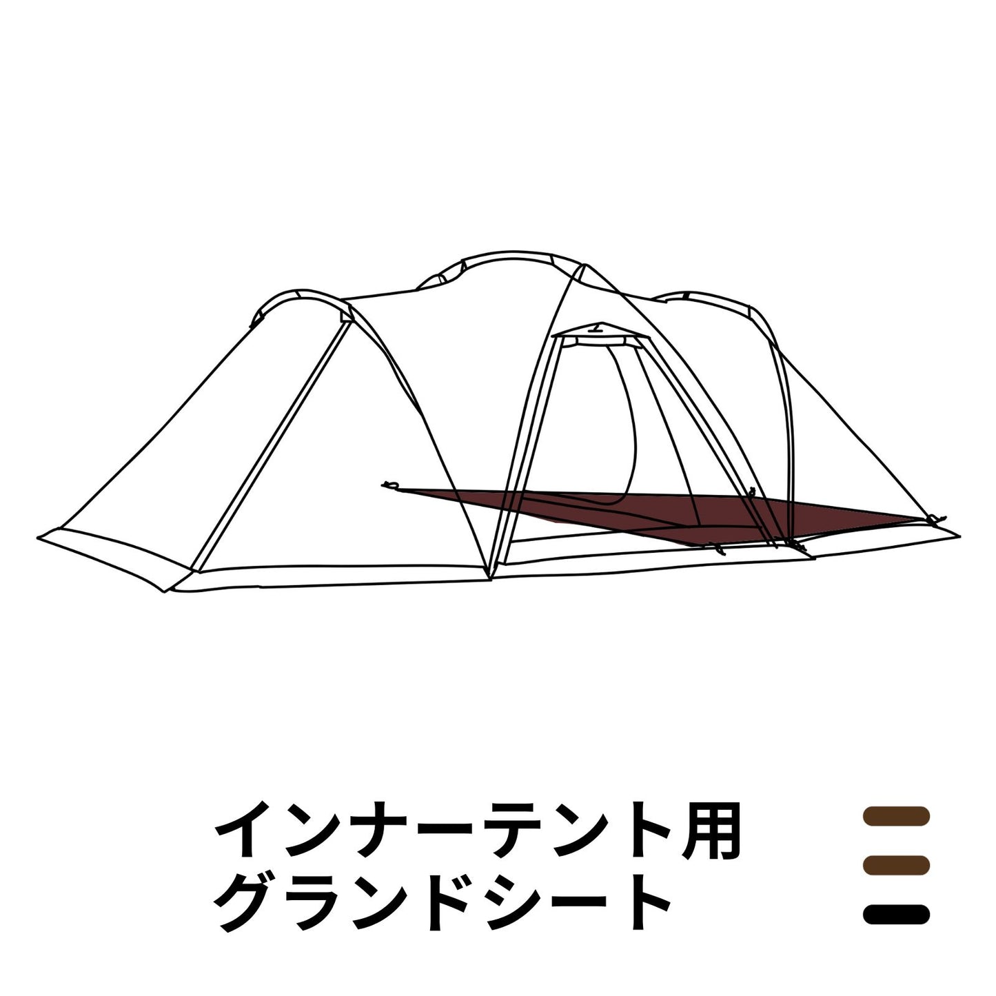 Land Nest 別墅帳 地布