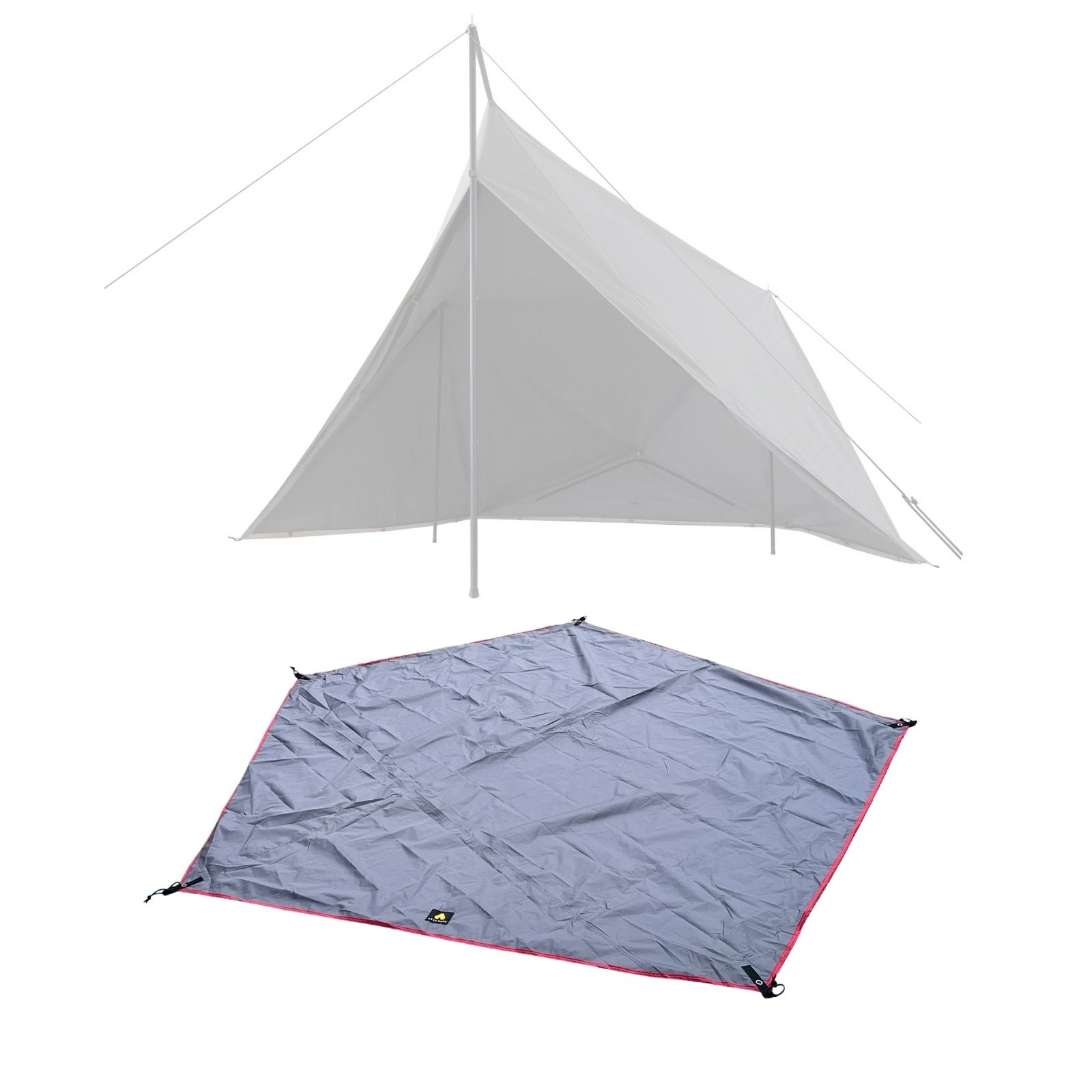 decathlon tarp fresh and black MECH CAMP Tent Ground Tent Tent Waterproof Storage Bag Outdoor Camping Tent itself is not included TC for all Sheet, Sheet, Accessories, Sheet, Sheet,