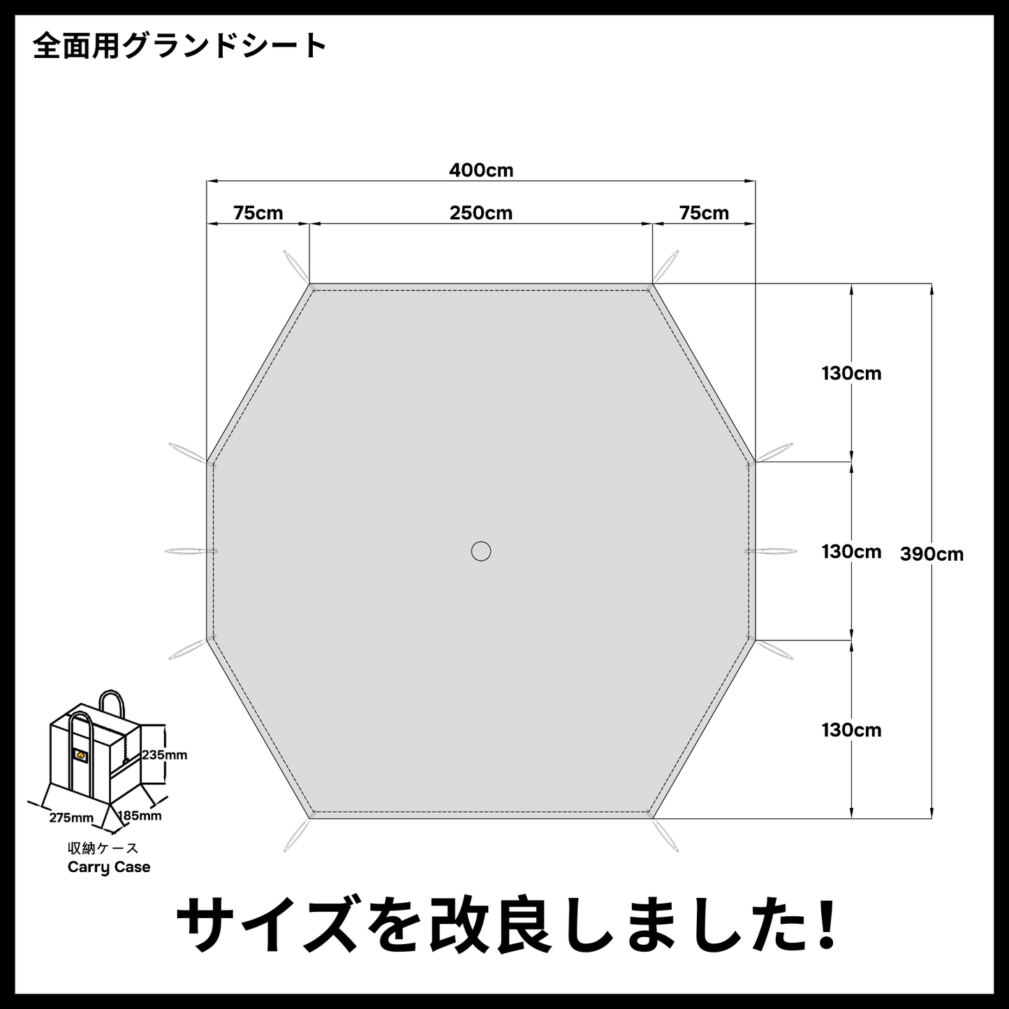 GIGI-1 ギギ1 代替品 サイズ
